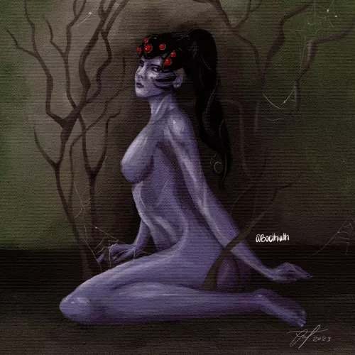[OC] Widowmaker - Painted like a French noble