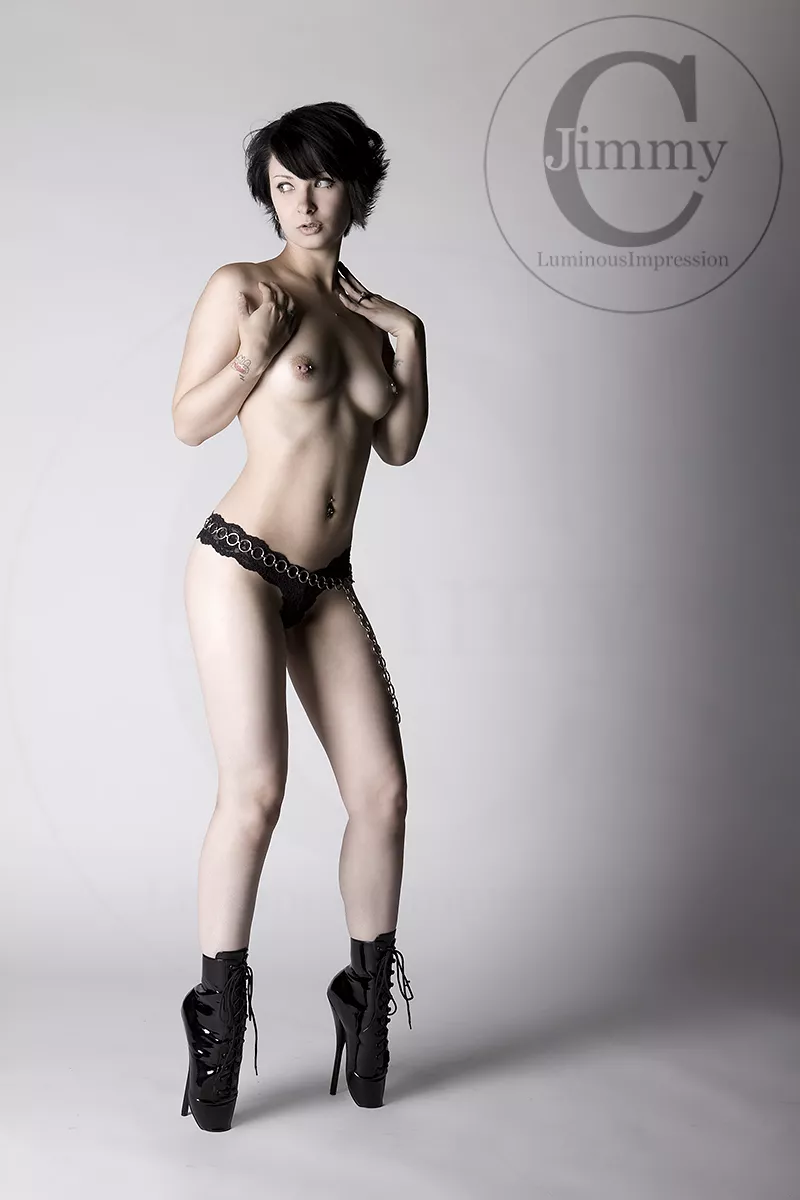 Photo by Jimmy C, pinup artist. Those shoes, though...