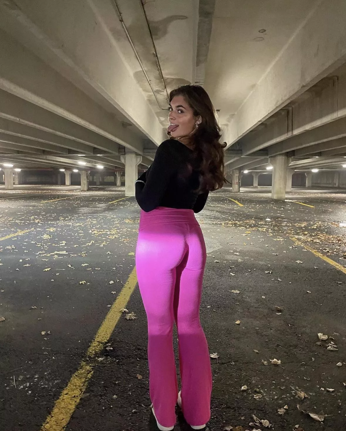 Pink leggings iutr