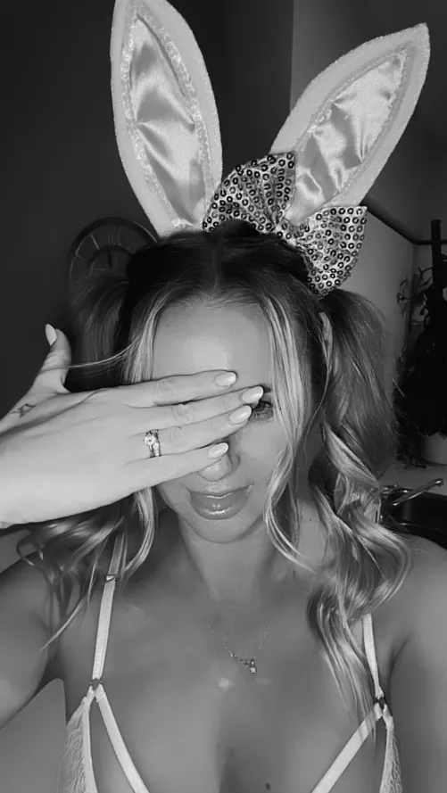 Sexy bunny wants to hide with you