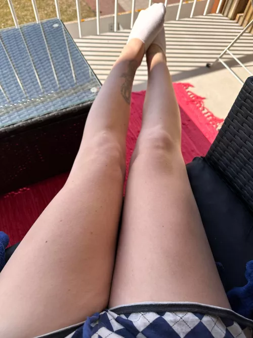 Shorts only 6c but sunny:D