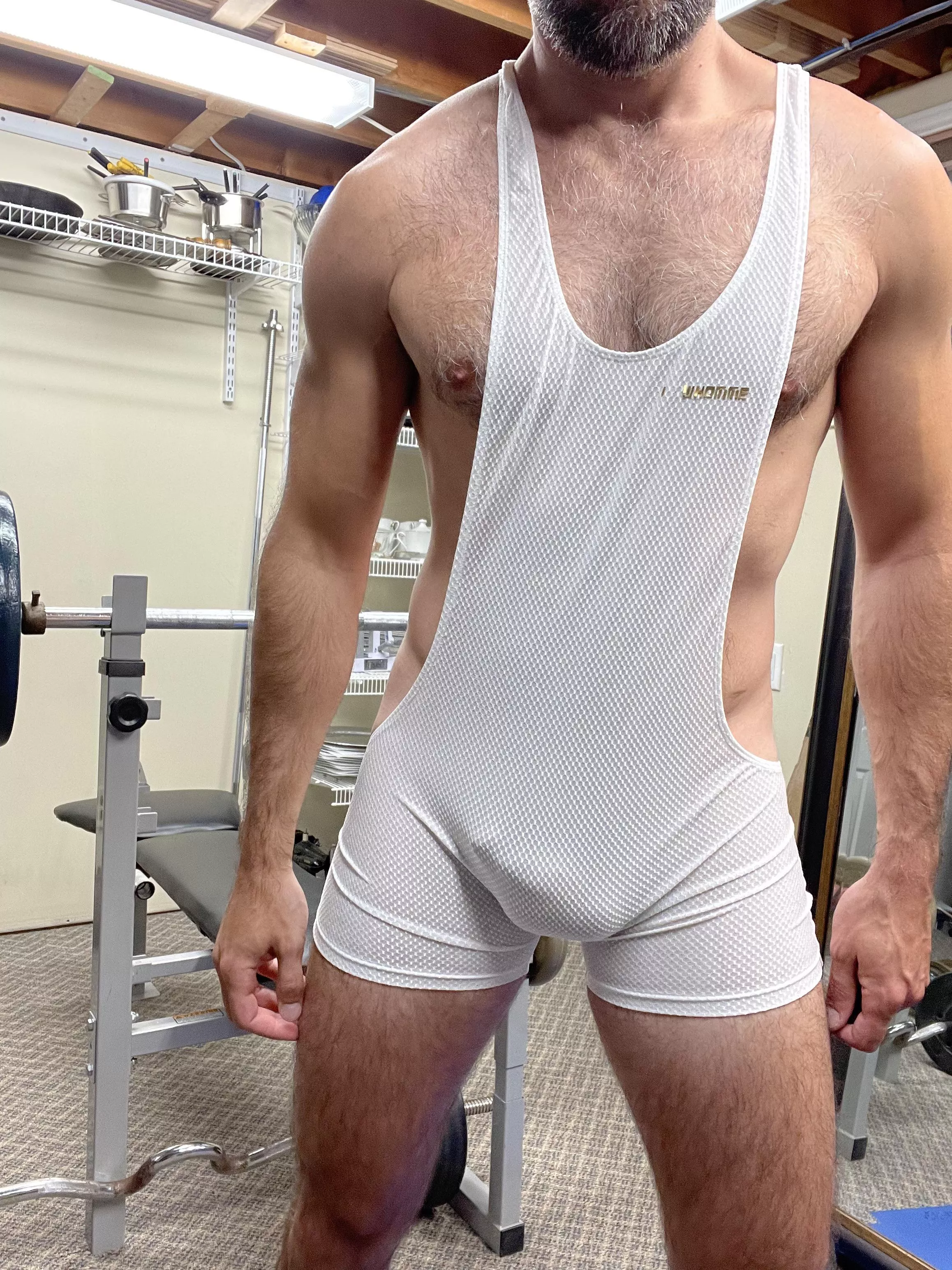 Should I do a better job of hiding my bulge before the next match?