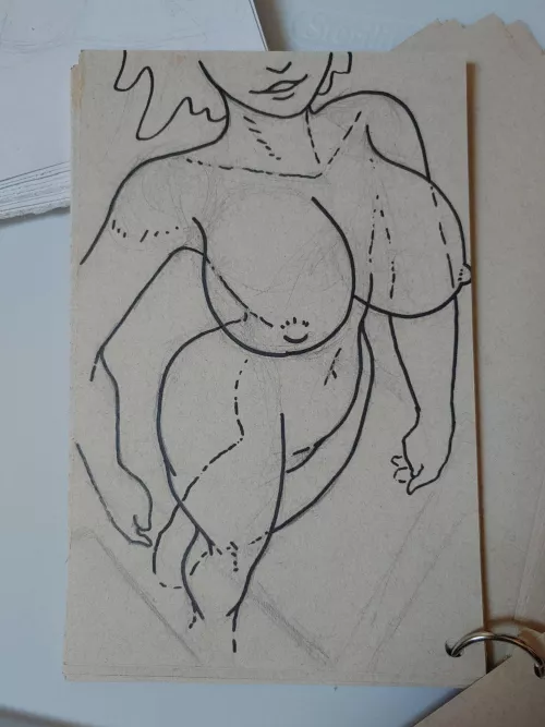 Slimegirl sketch (OC)