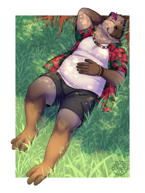 Sunny nap by Trashbambi!