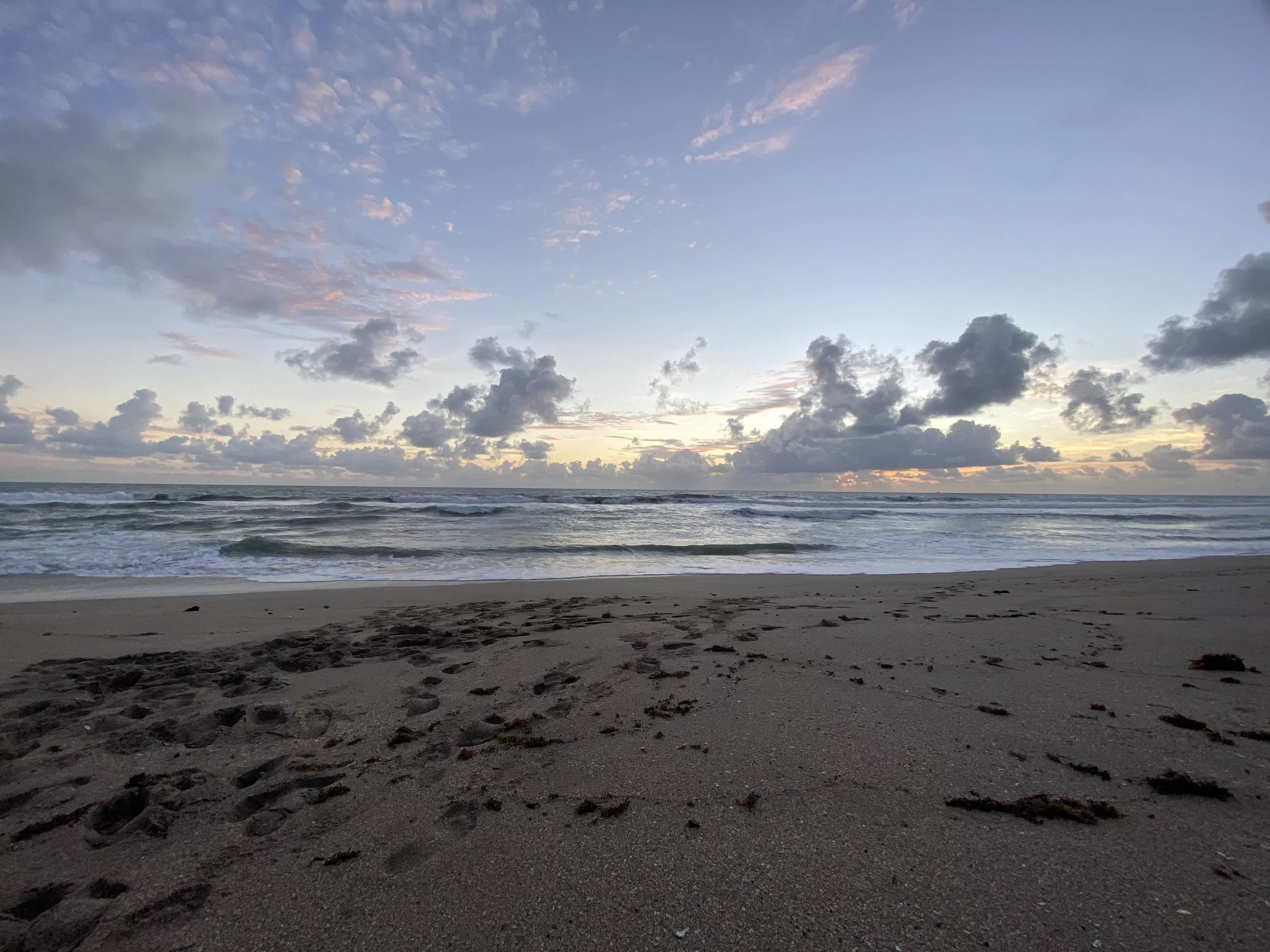 Sunrises on the beach