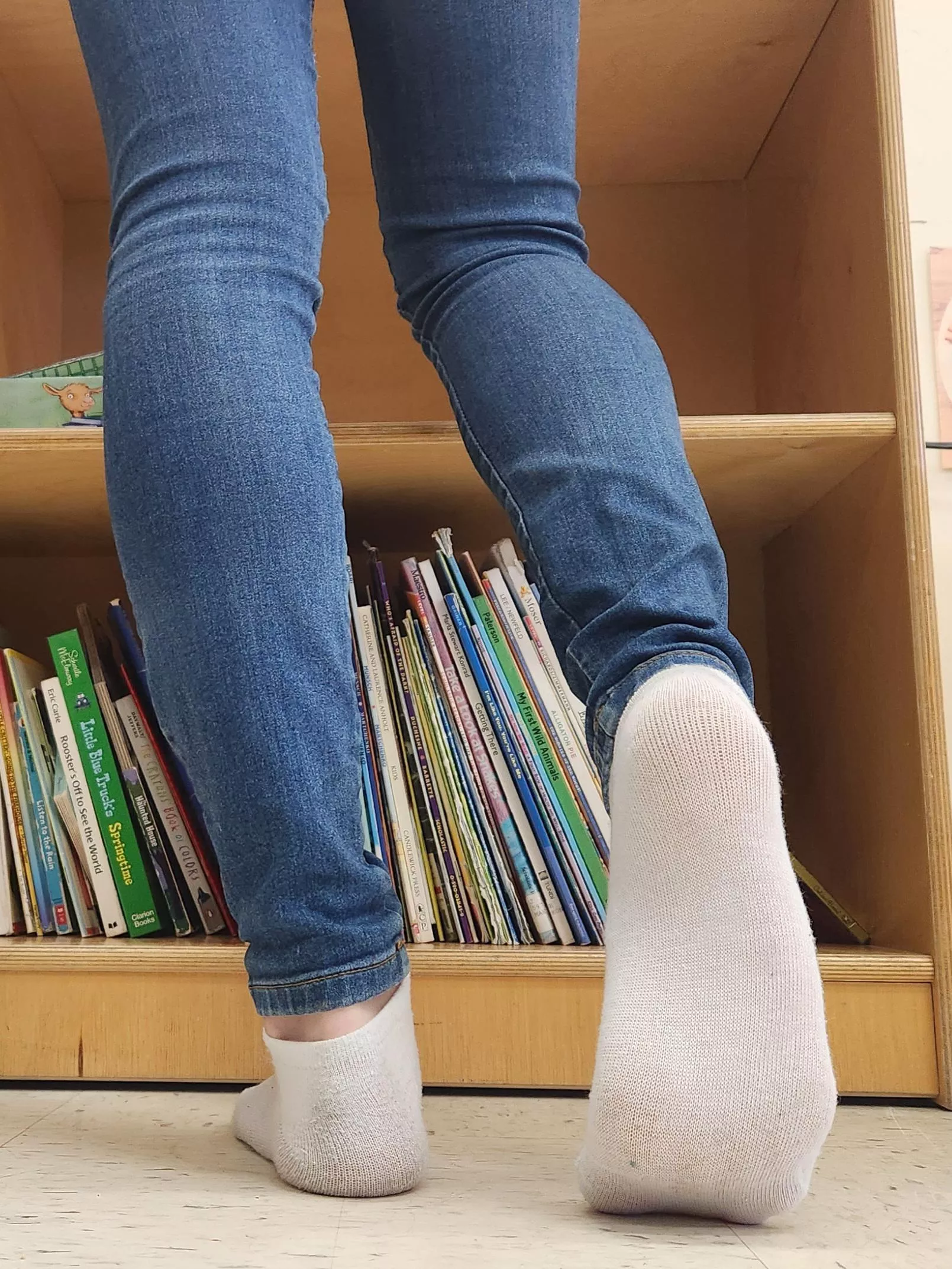 Teacher socks are the naughtiest