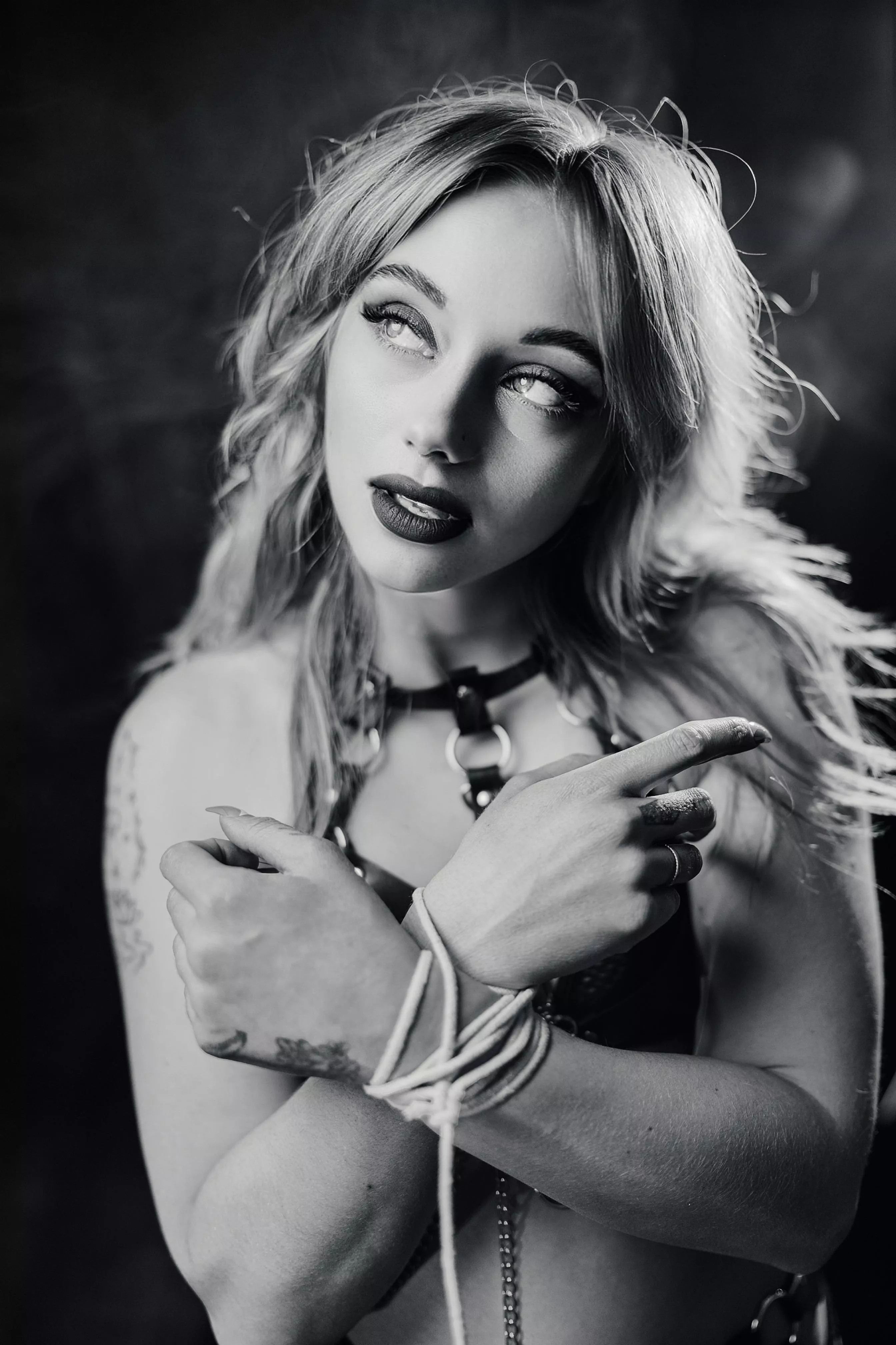 These photos came out so cool! I wanted to capture more light hearted bdsm. What do you think?