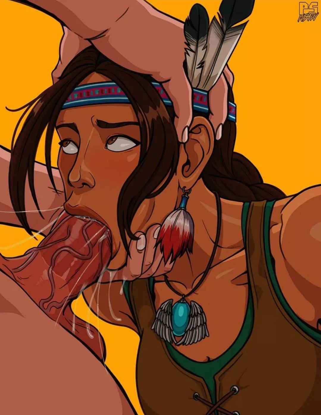 Using my bwc to turn native girls into brainwashed fleshlights is my favorite way to destress