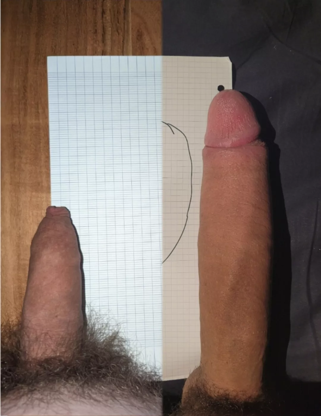 Wanna compare with my huge dick?