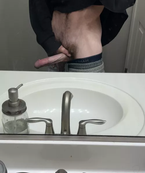 What are you doing if you walk in on me taking this