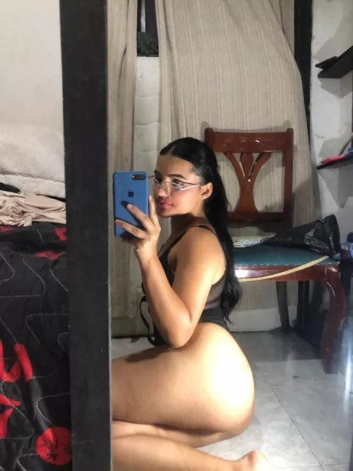 Wish you could feel my butt in these panties