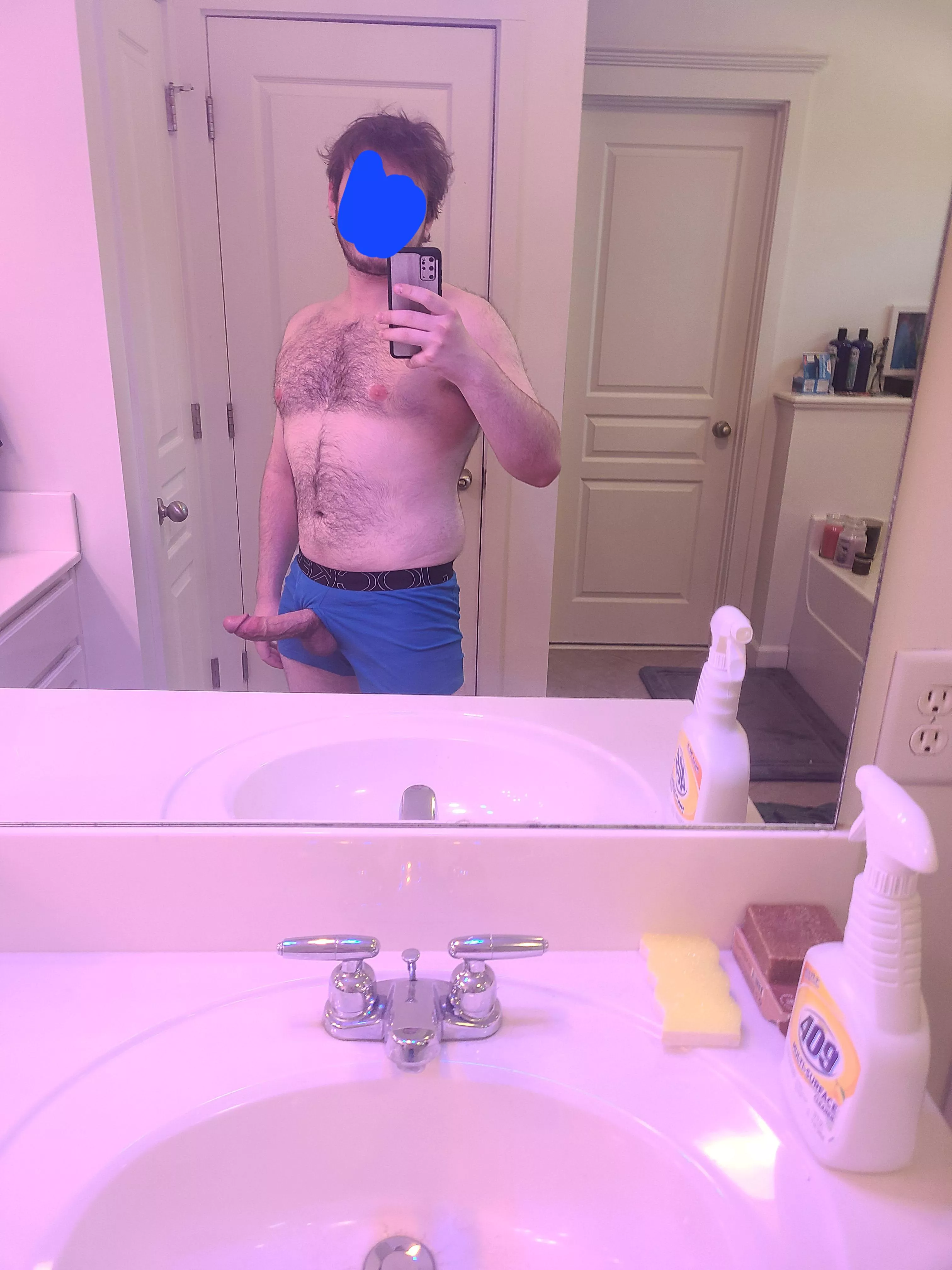 Wishing I could bend you over this counter