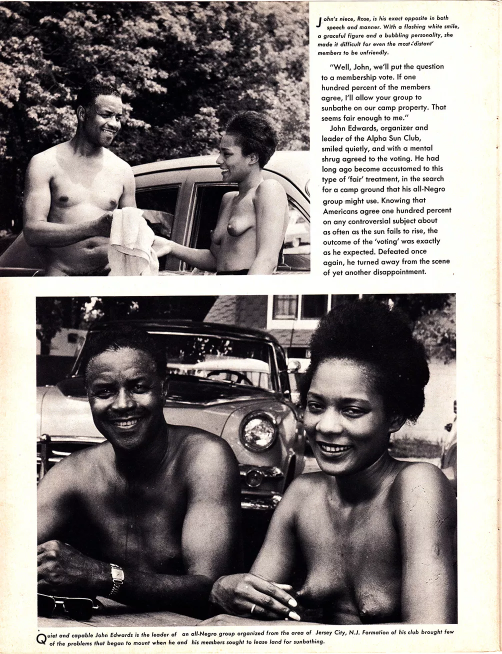 A Place in the Sun (Sunscope v1n5, 1963) - Forgive the 'N' word, praise the Alpha Sun Club.