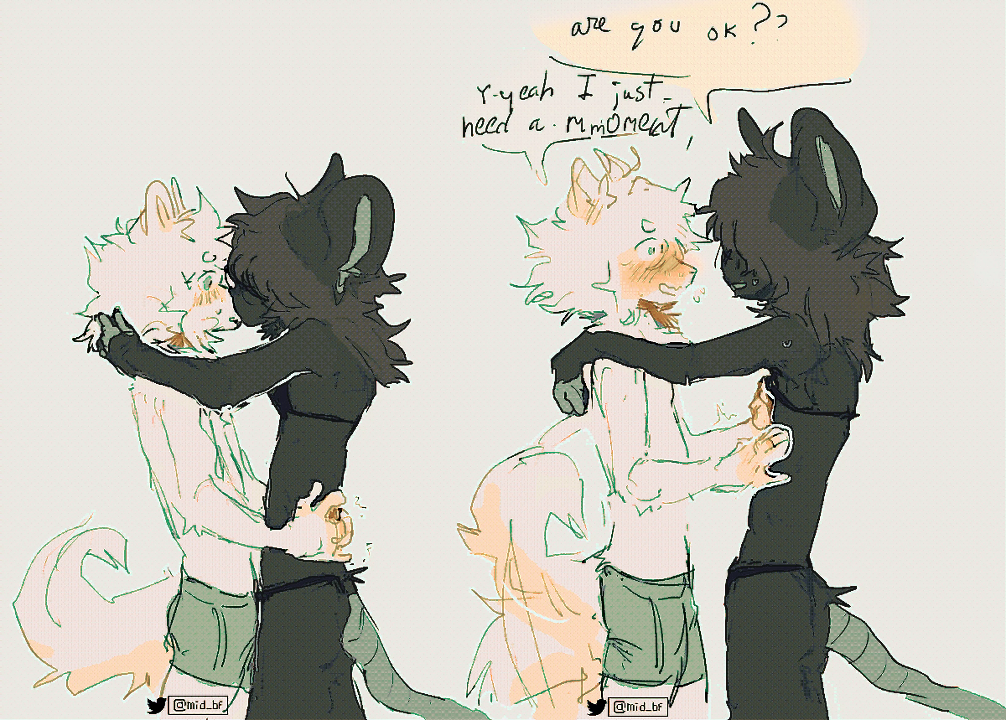 !!! / art mine, @mid_bf on twt