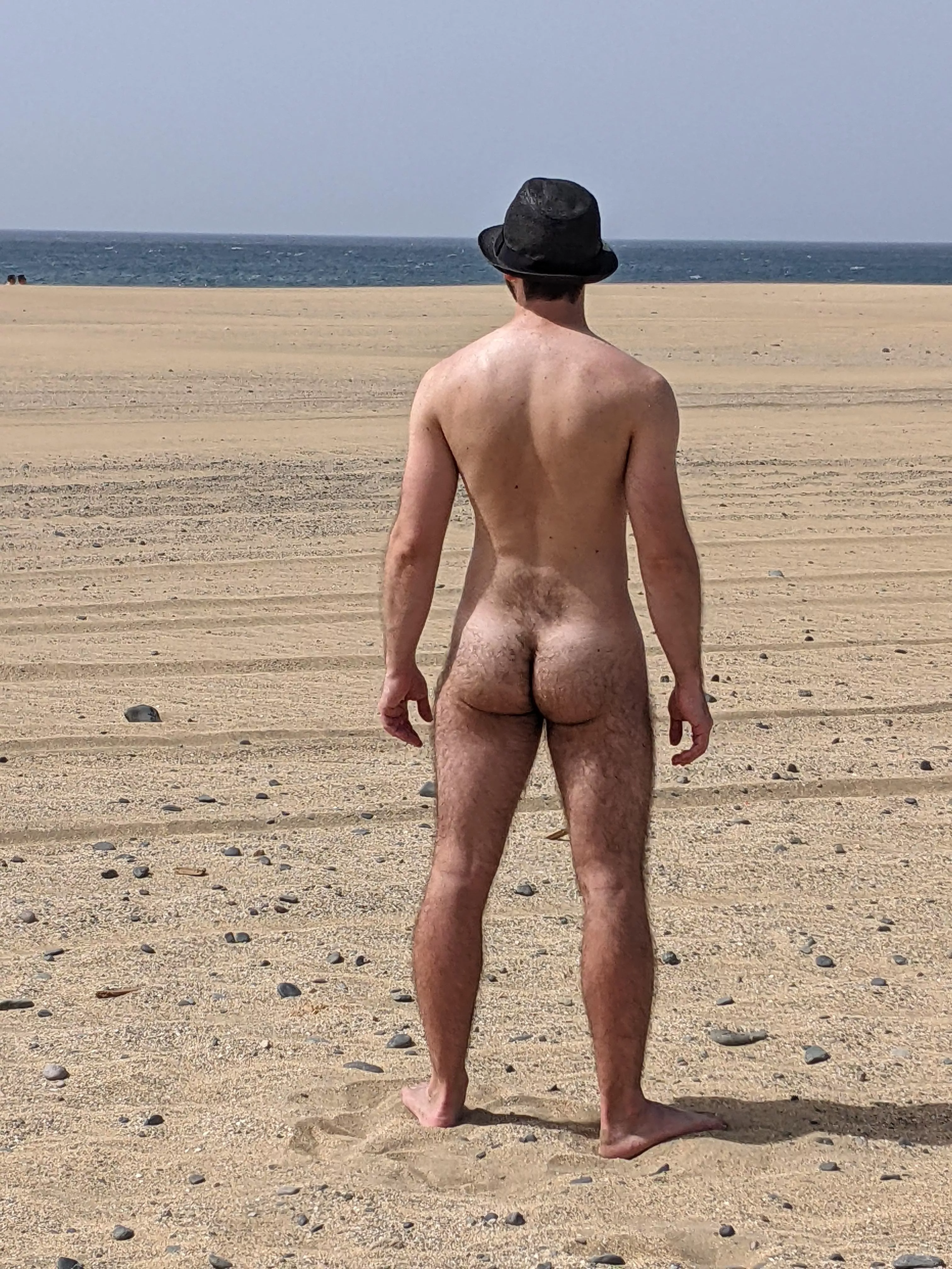 At Maspalomas nudist beach 🌞