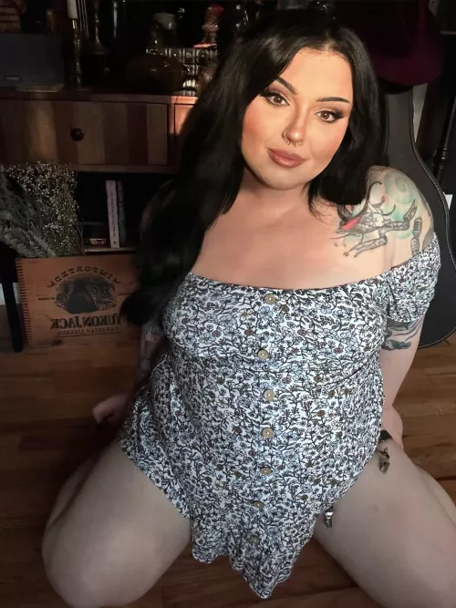 Big girl little dress