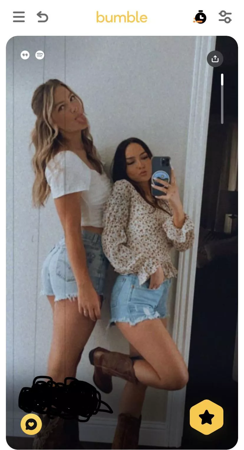 Casually seen on Bumble