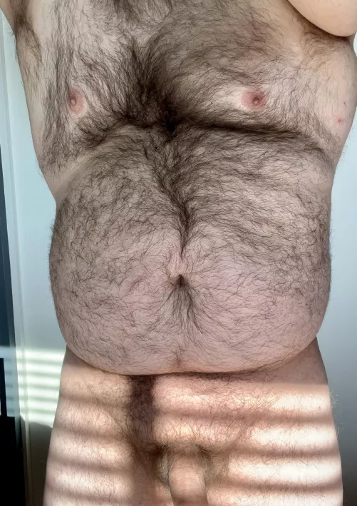 Chest hair and then some