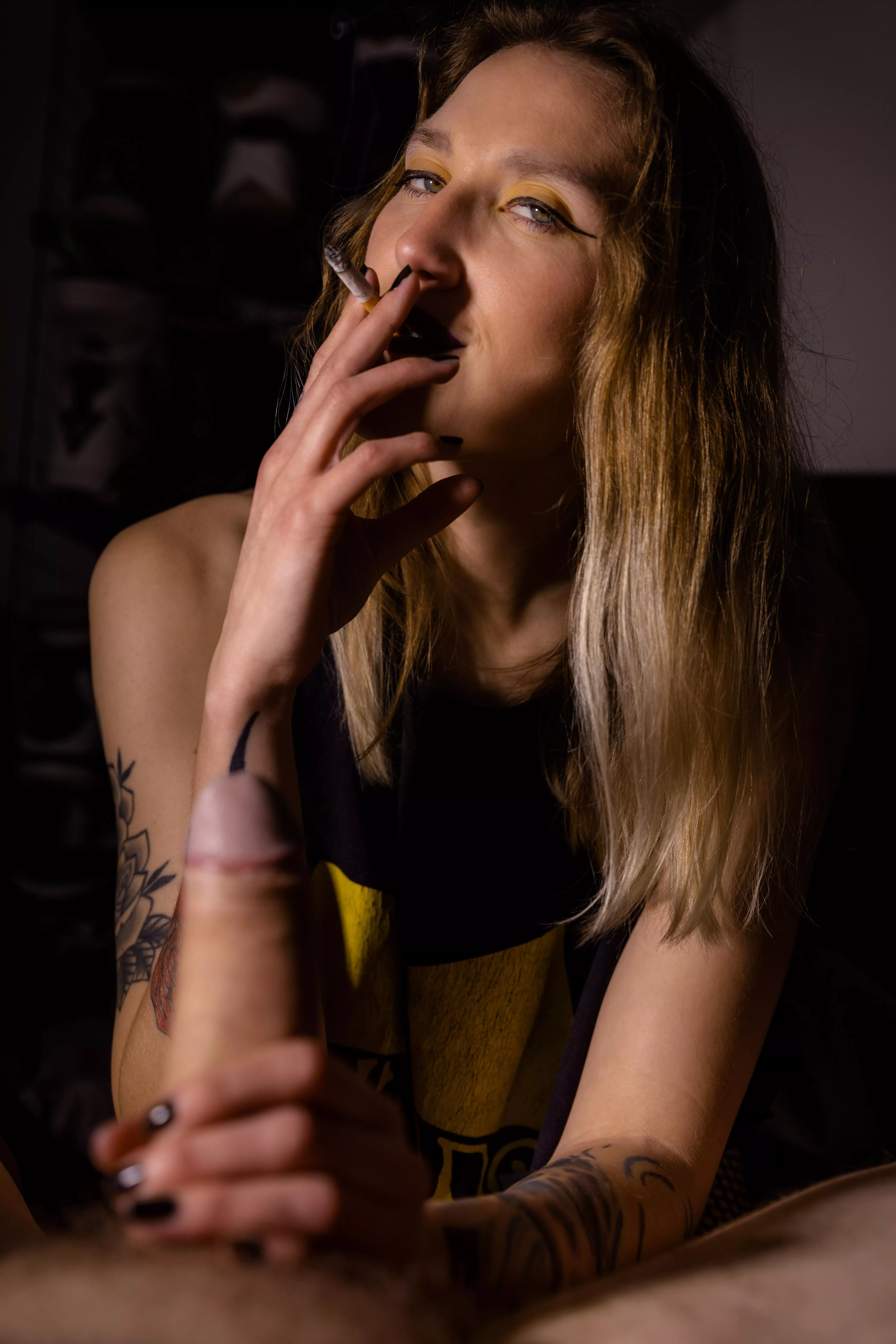 Cig breaks never mean stop what you're doing in our house 😉🚬