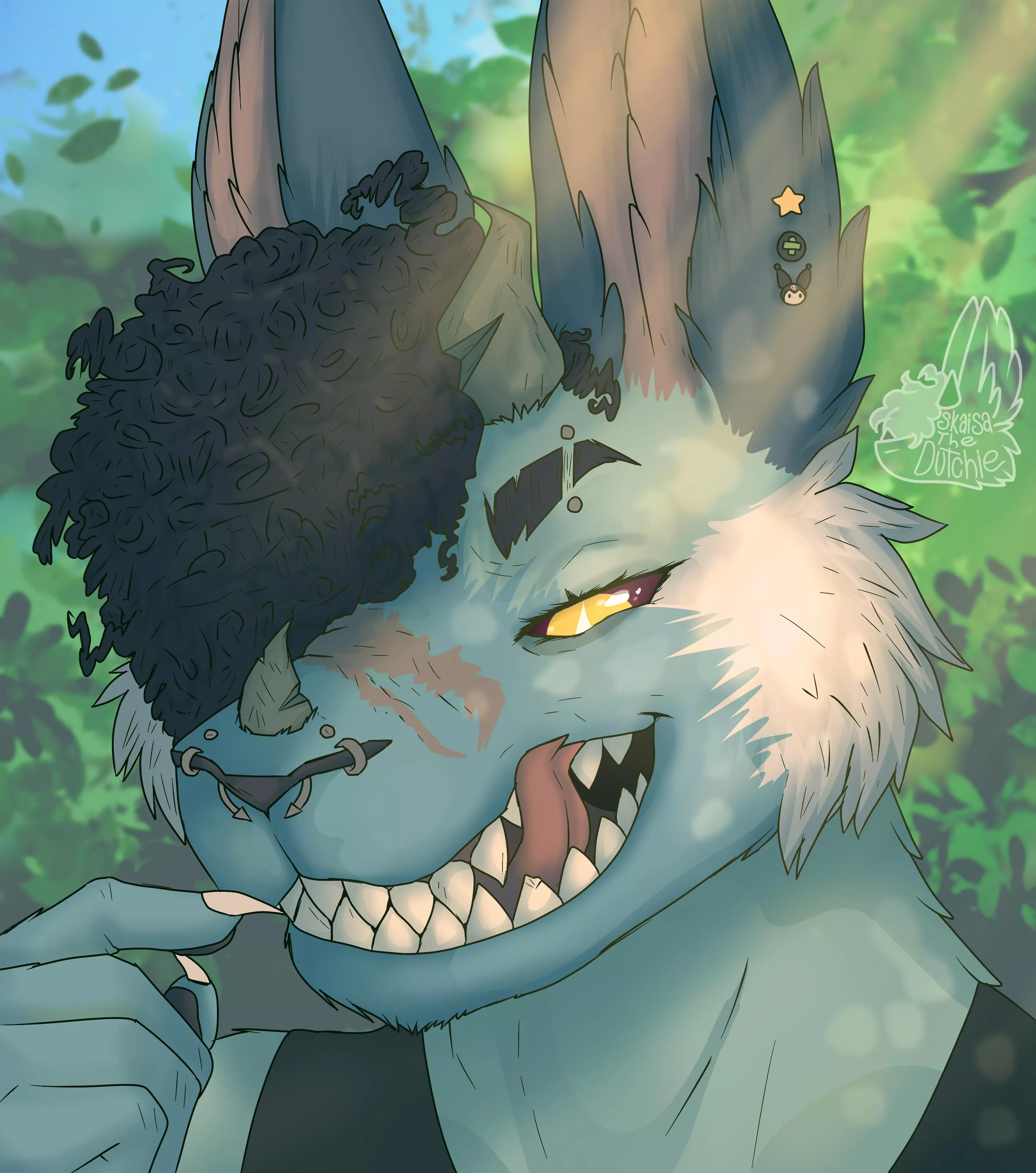 “Do I have something stuck in my teeth?” Oc