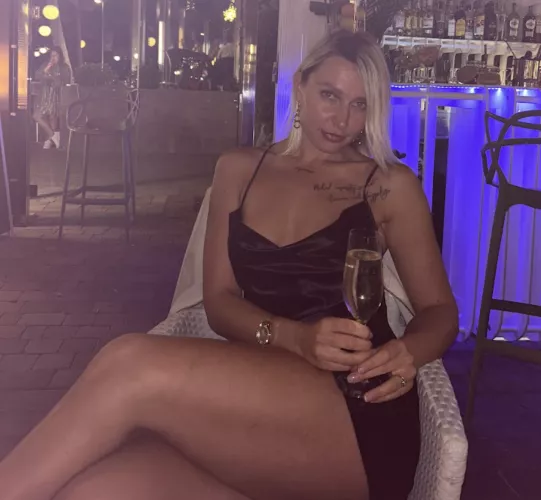 Do you consider me girlfriend material in this dress?