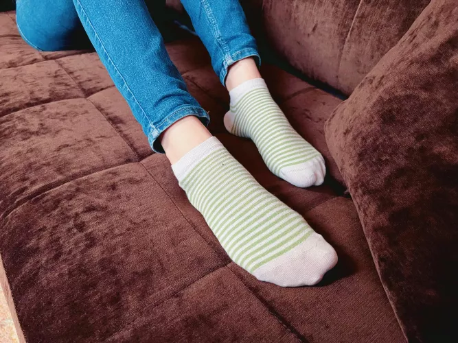 Do you think striped socks are cute?