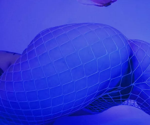 Fishnets dont count as clothing since you can see through them ;)