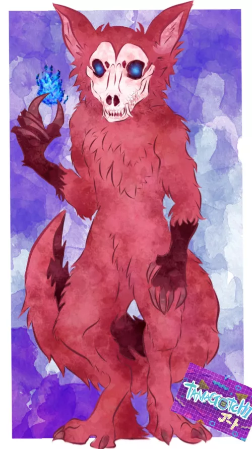 Furry ghost~! (Art by me)