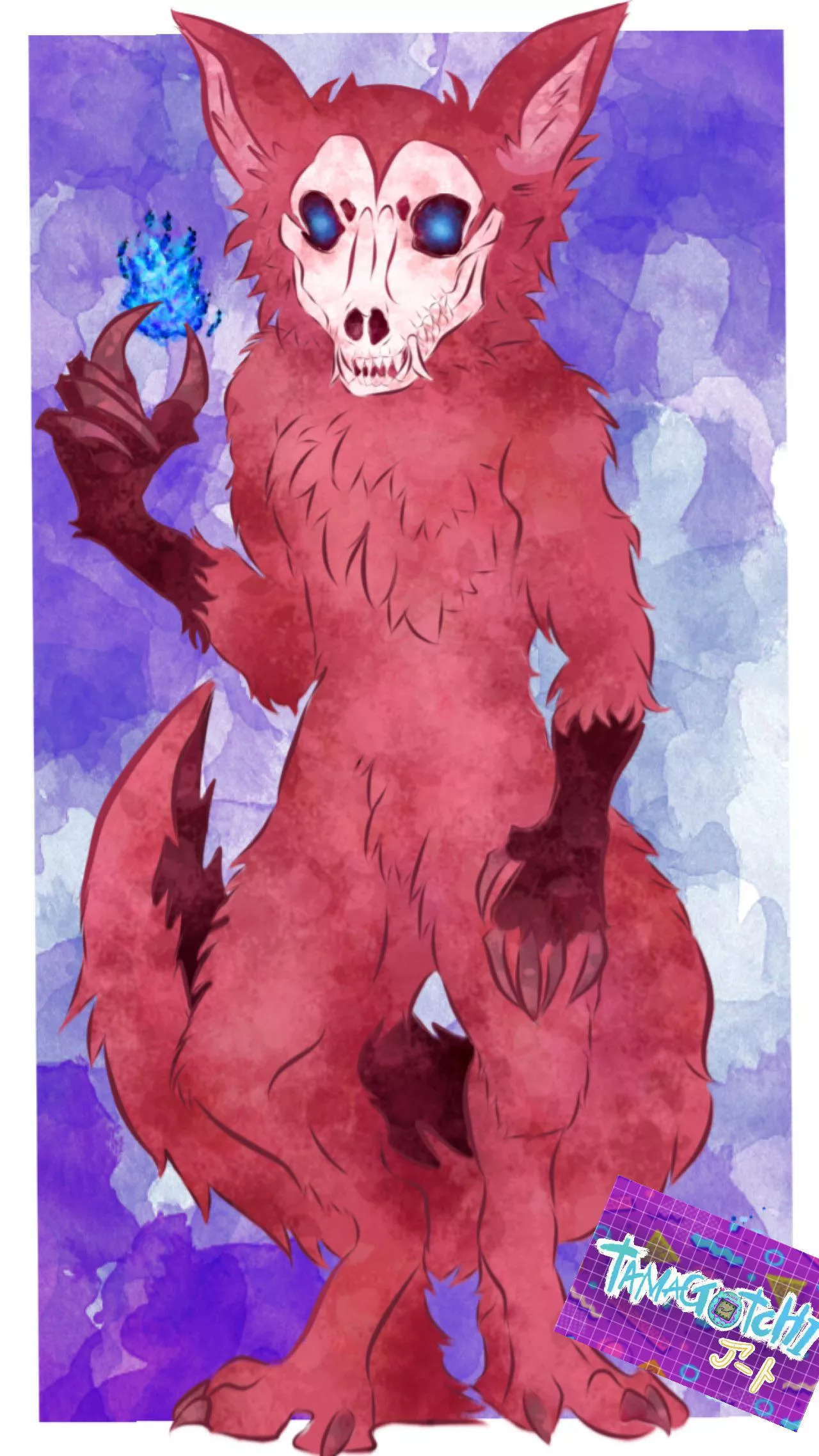 Furry ghost~! (Art by me)