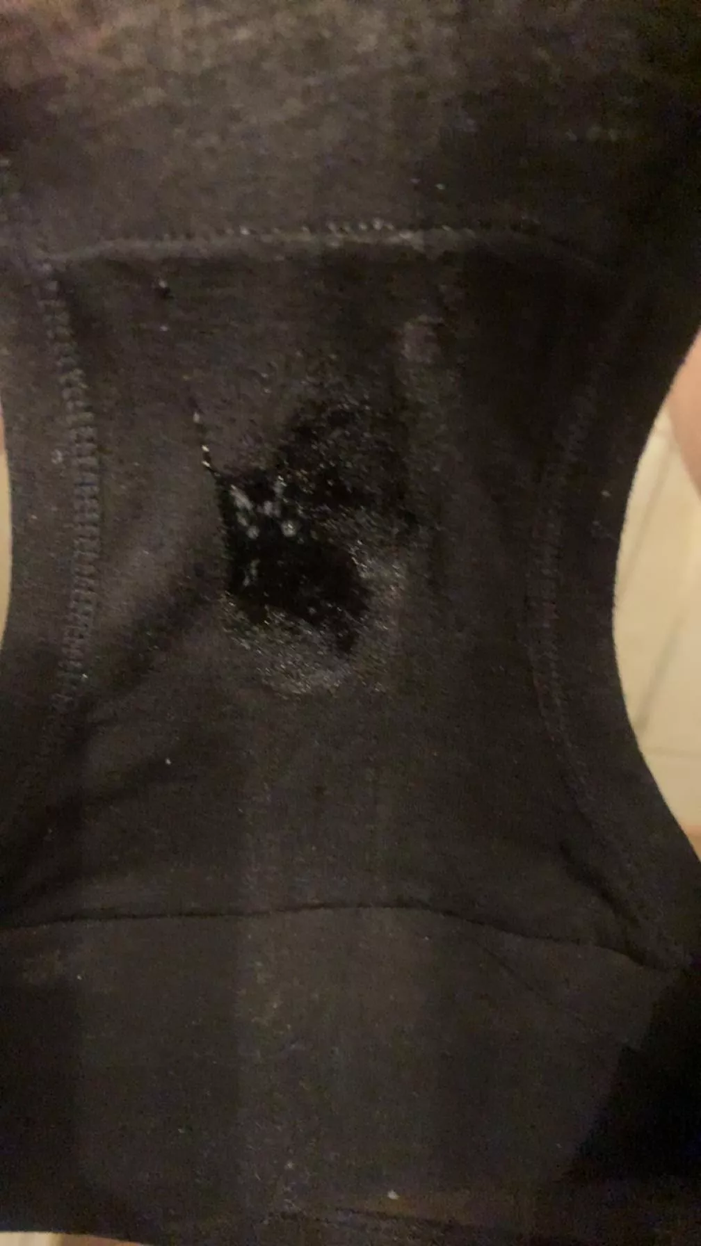 Good thing black doesn’t stain