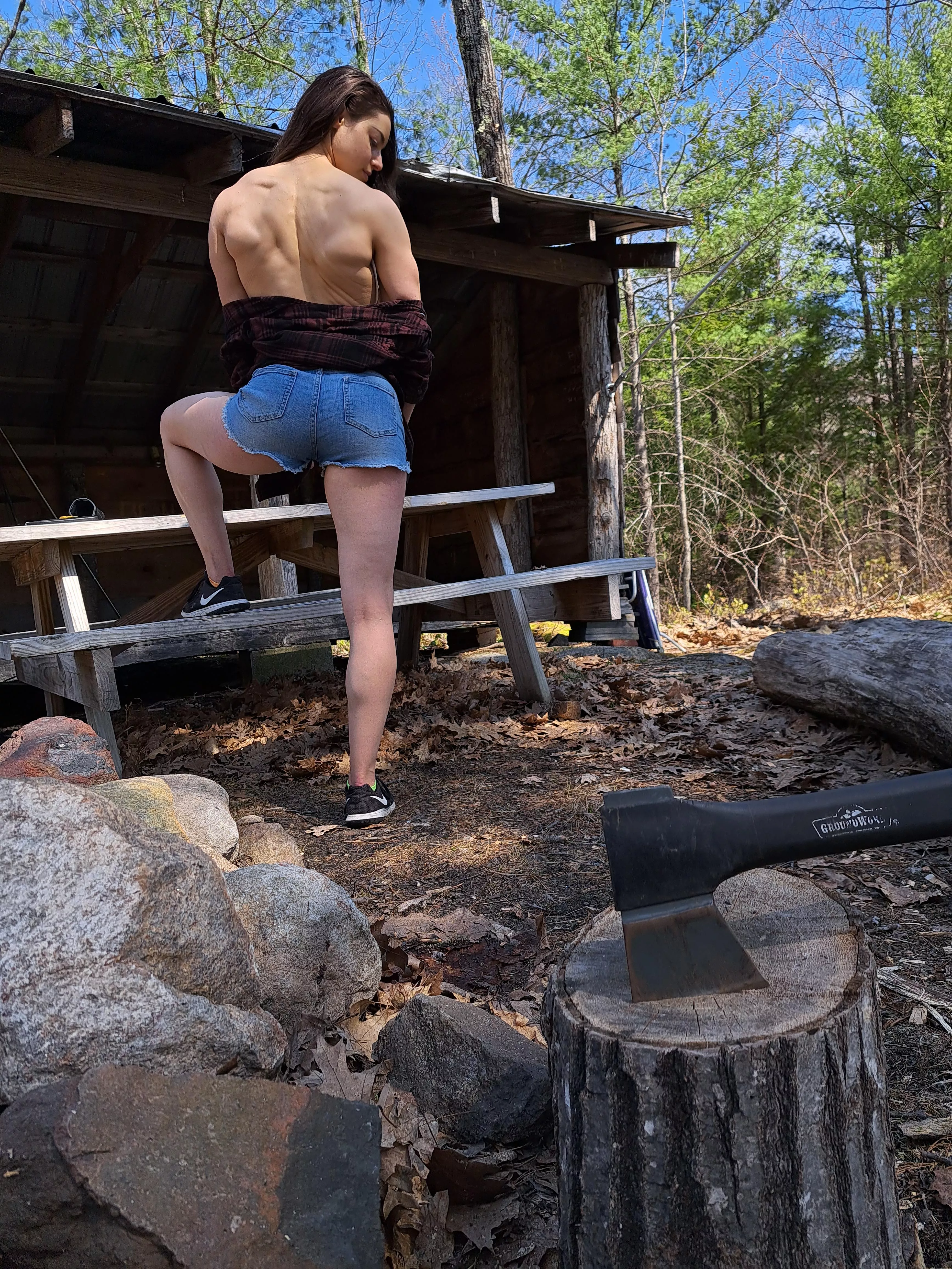 Had to take advantage of the gorgeous weather!