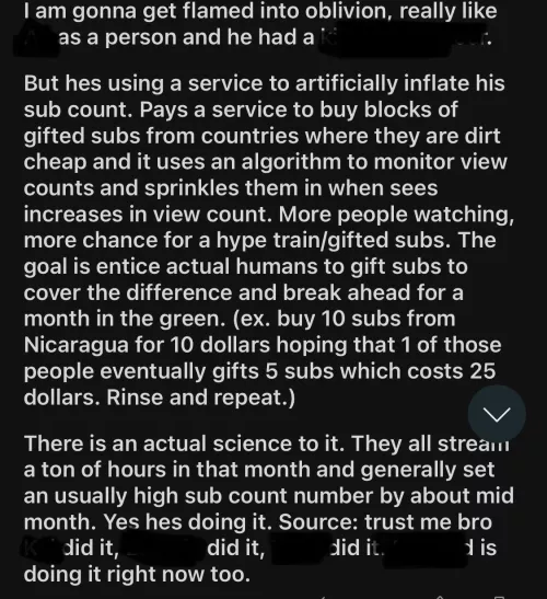 how true is this? (artificial sub counts)