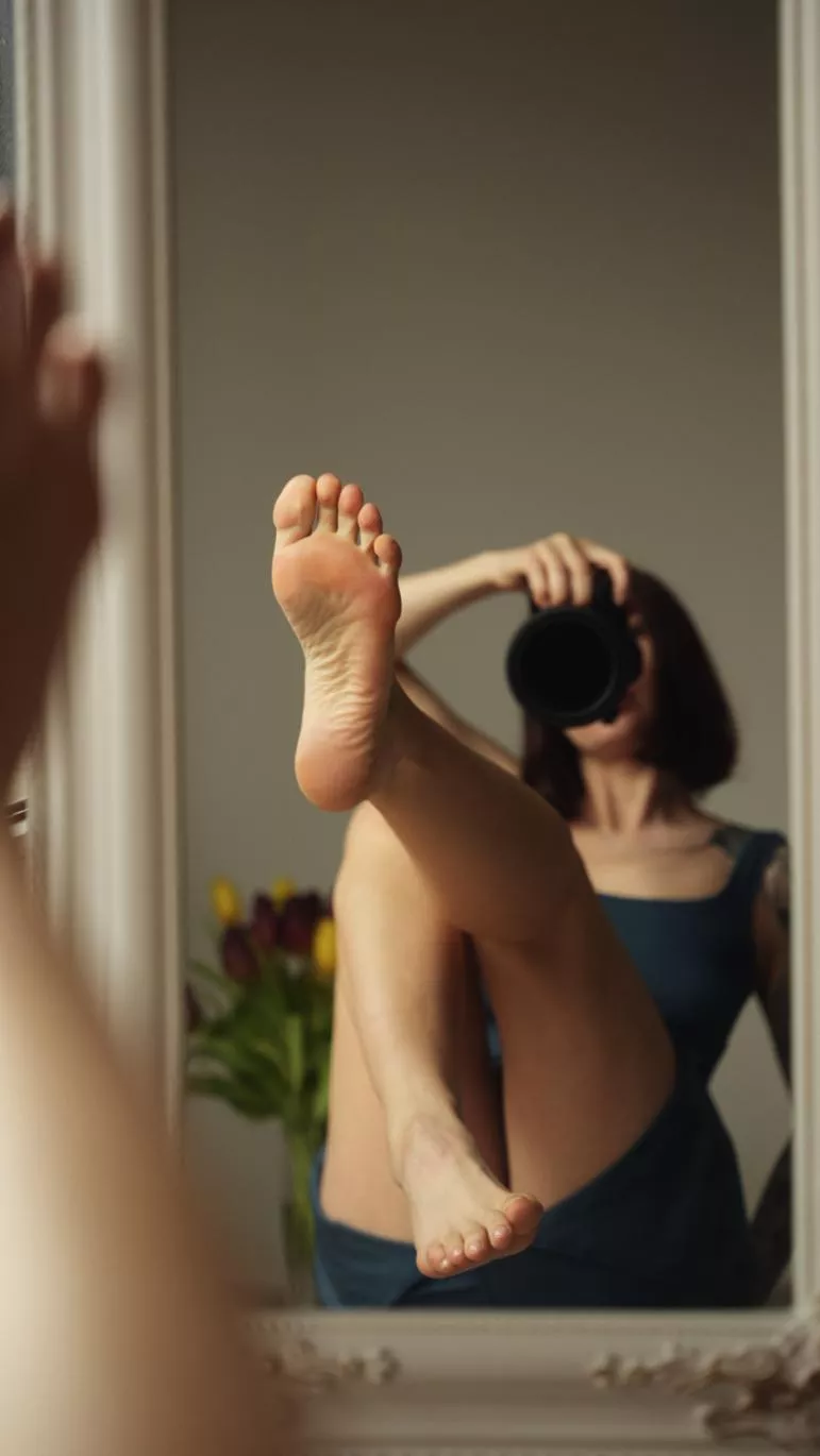 I had already forgotten that I have such beautiful legs