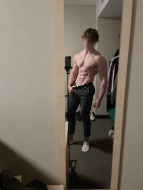 I thought I looked good in these pants. What do you think?