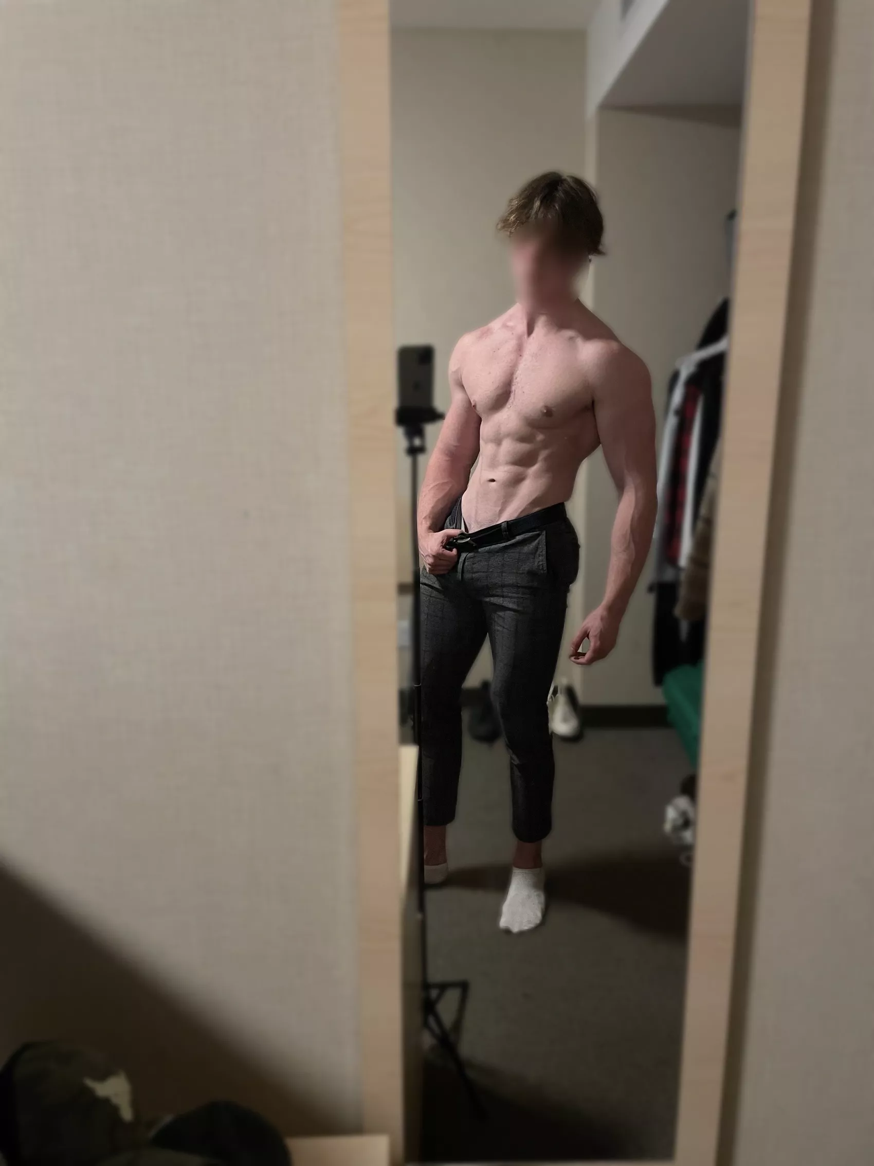 I thought I looked good in these pants. What do you think?