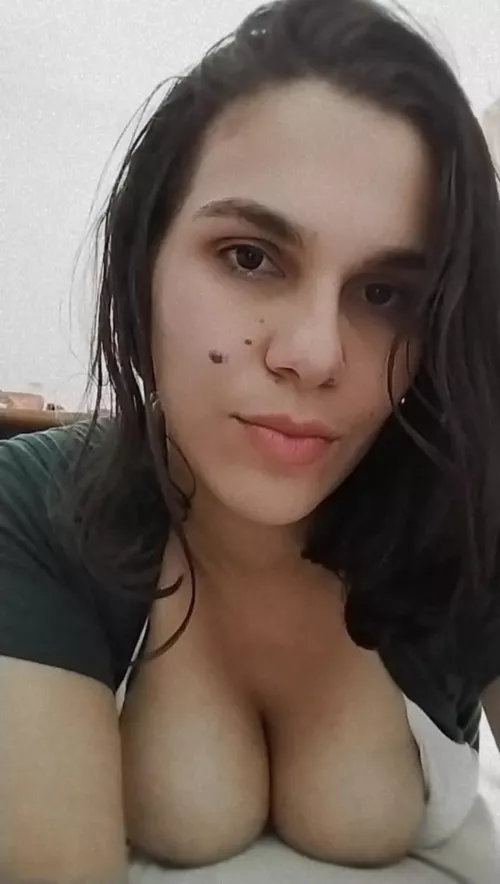 Is it ok if I send you this kind of selfies babe?