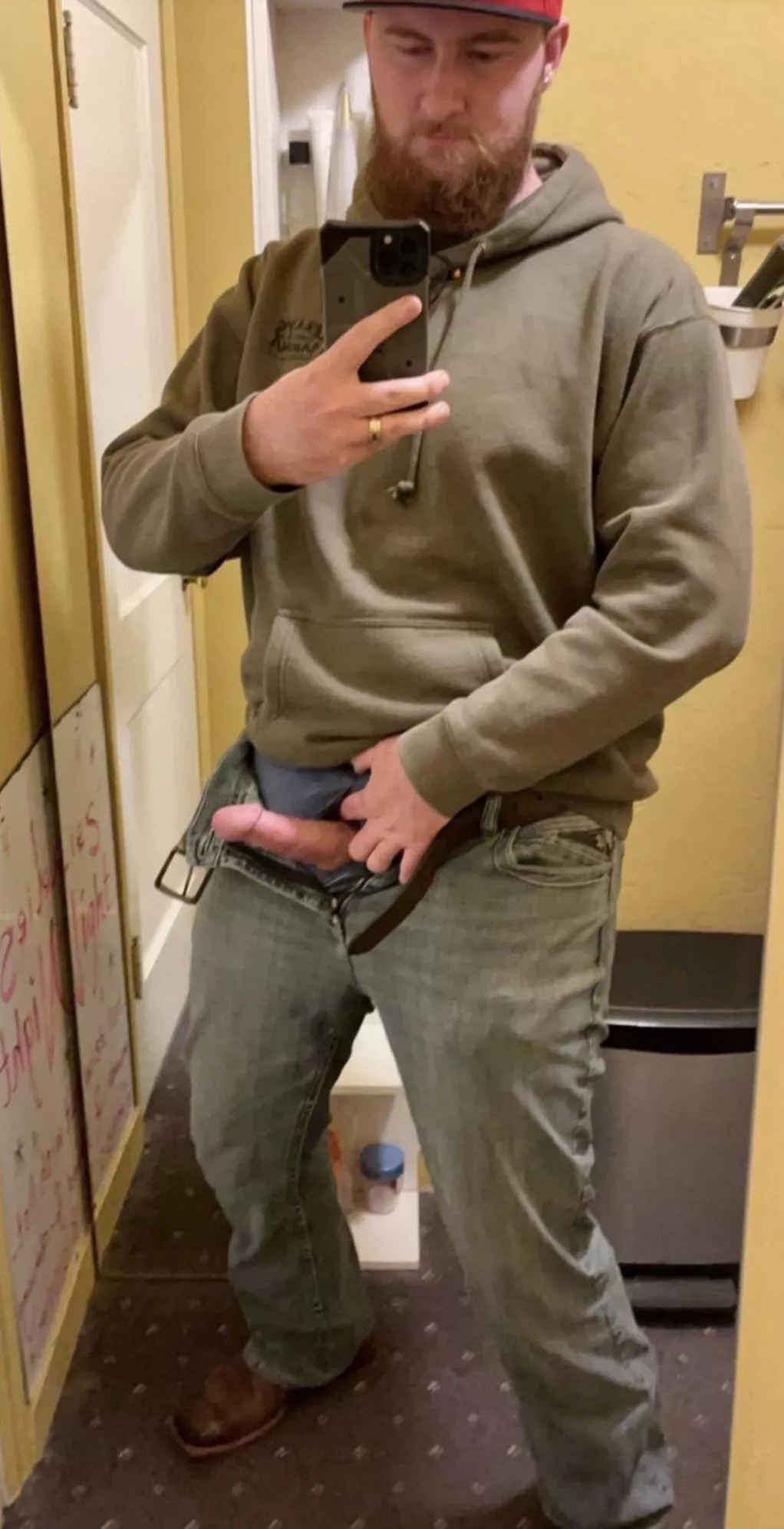 Just get on your knees and take care of this for me, would ya?