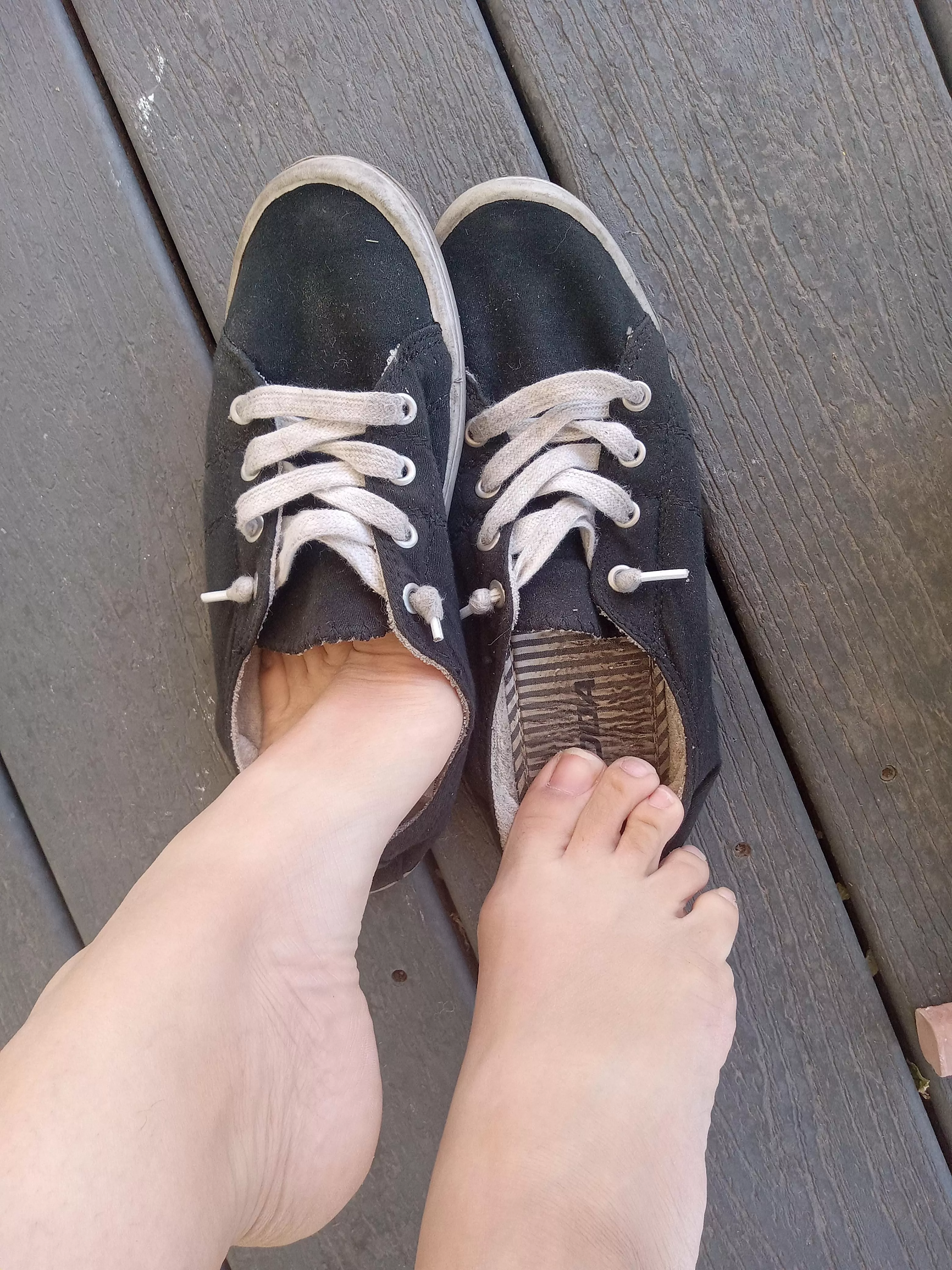 Letting my toes breathe