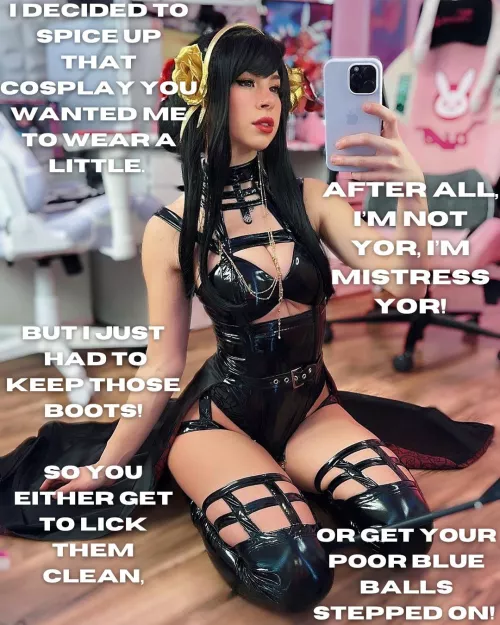 Mistress Yor sounds great!