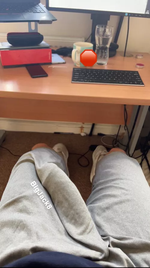 Now hiring: a co-worker to stay under my desk and throat me three times a day