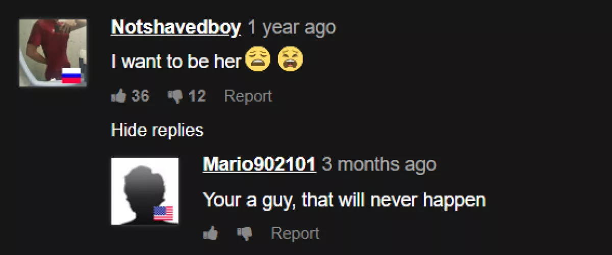 Ok ok listen it isn't Pornhub but all of the other subreddits I found with porn comments were bad