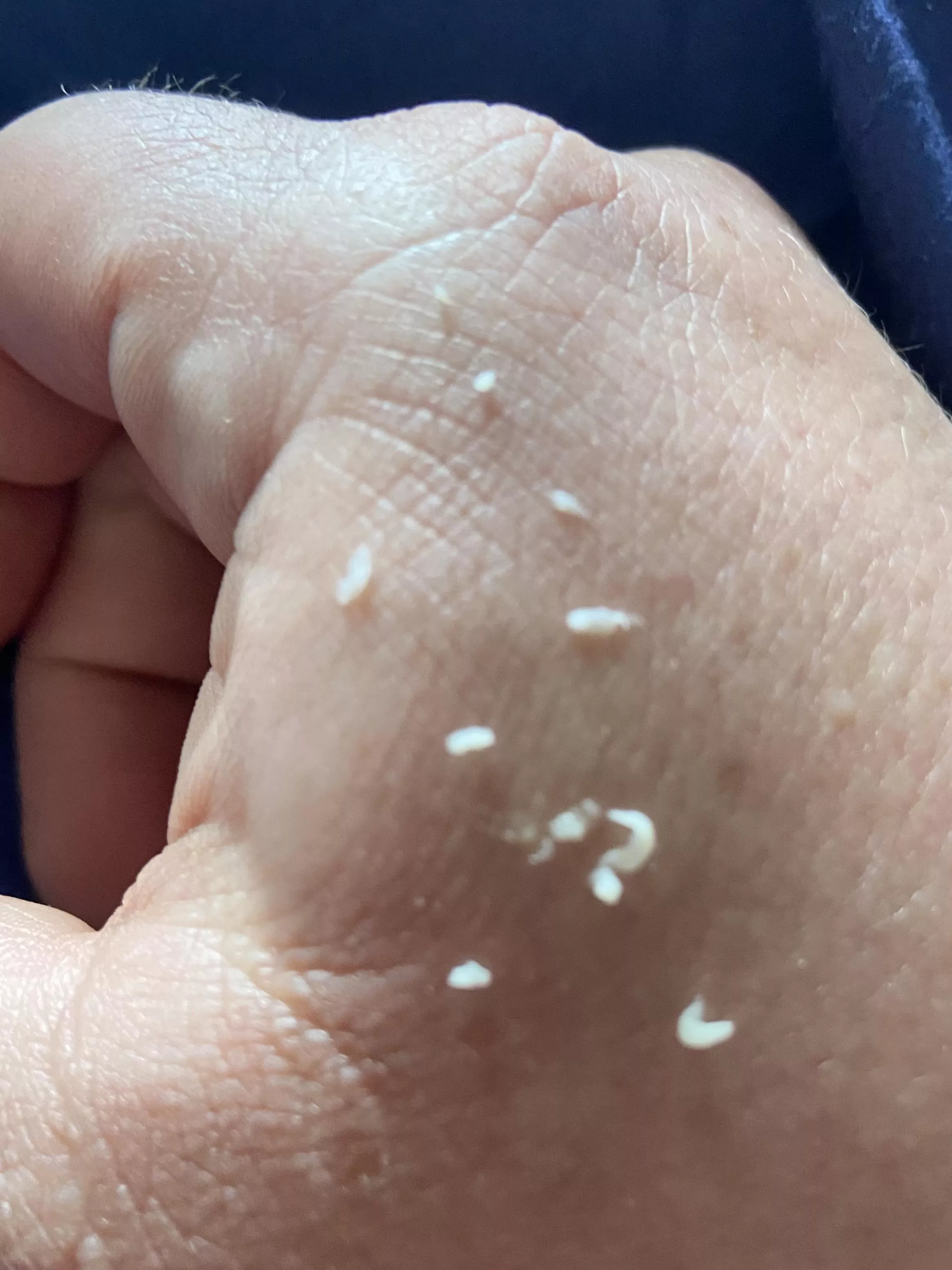 One of my nipples hurt and I squeezed so much out.