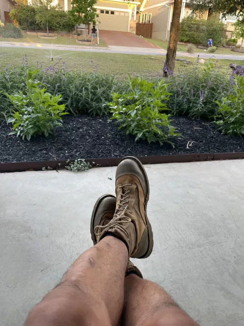 Out to pasture but still going strong.