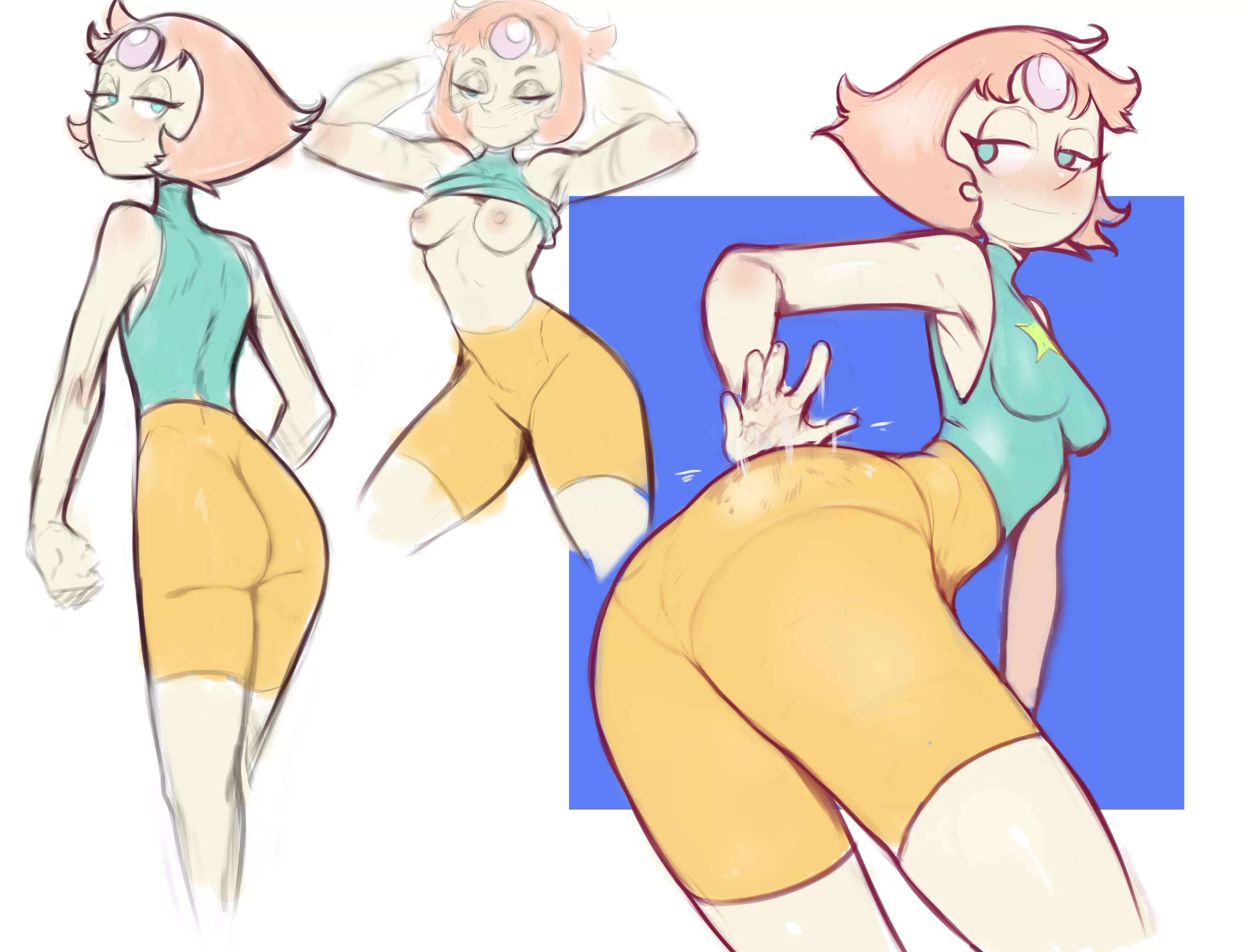 Pearl, the MILF (Art by LurkinPanda)