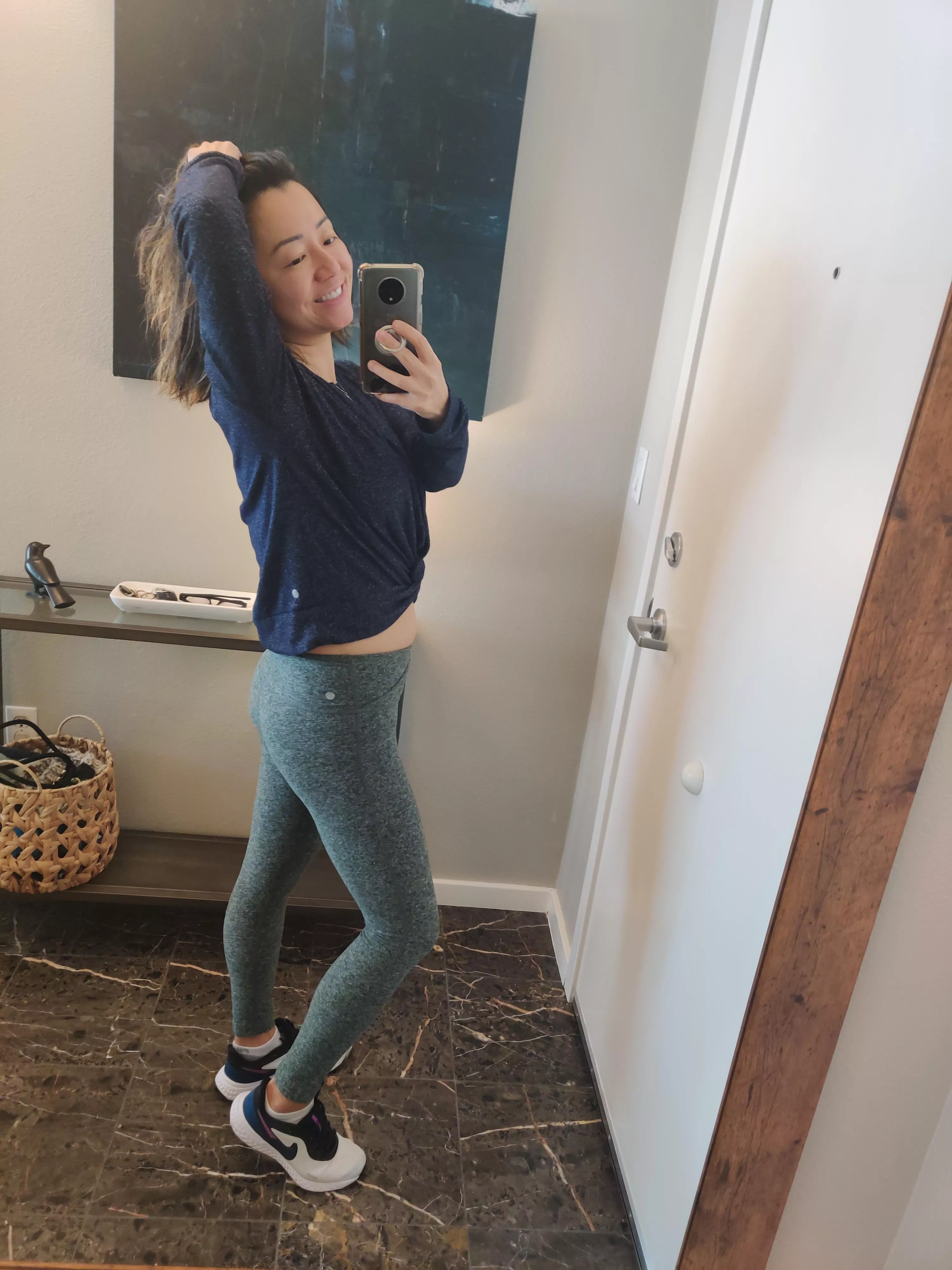 Quick snap before heading out 😉