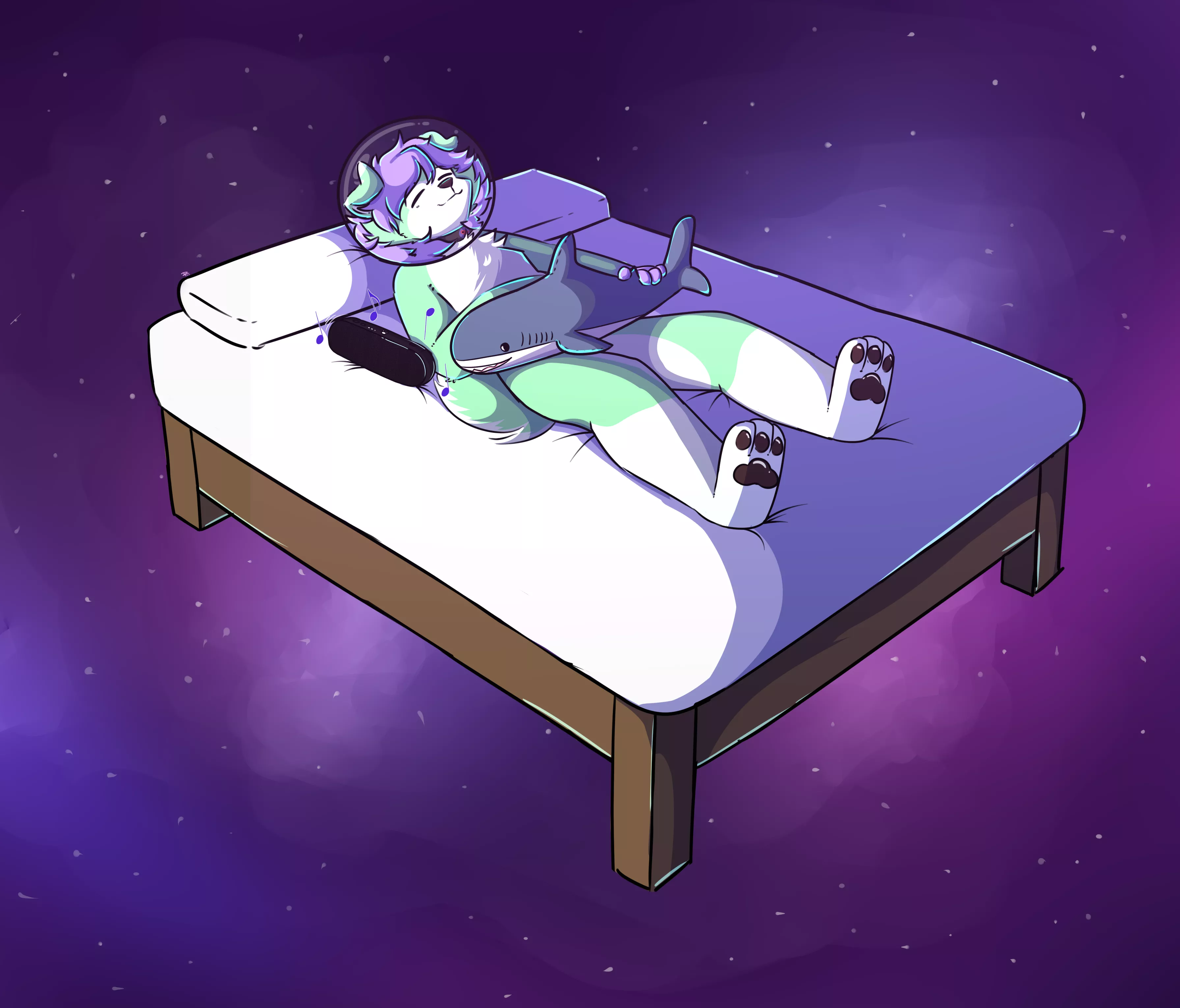 Safe Space (Art by me @Jax_Collie)