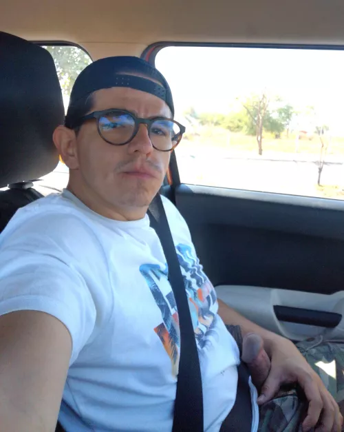 Taking my knob out for a ride