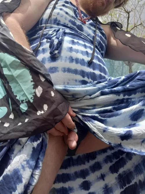 There were people picking mushrooms behind me