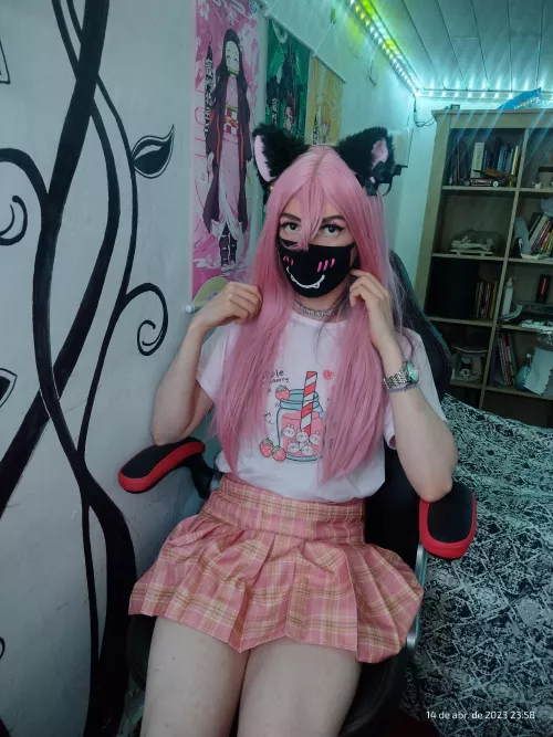 Today I dressed pink mode