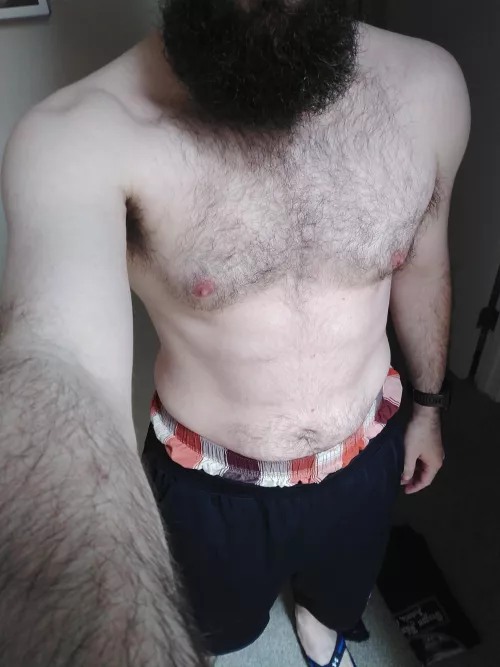 Today's plaid boxers